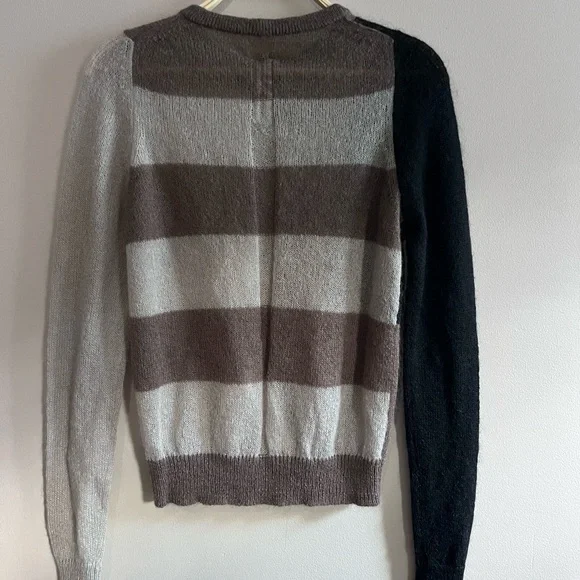 Rick Owens Round Neck Biker Sweater